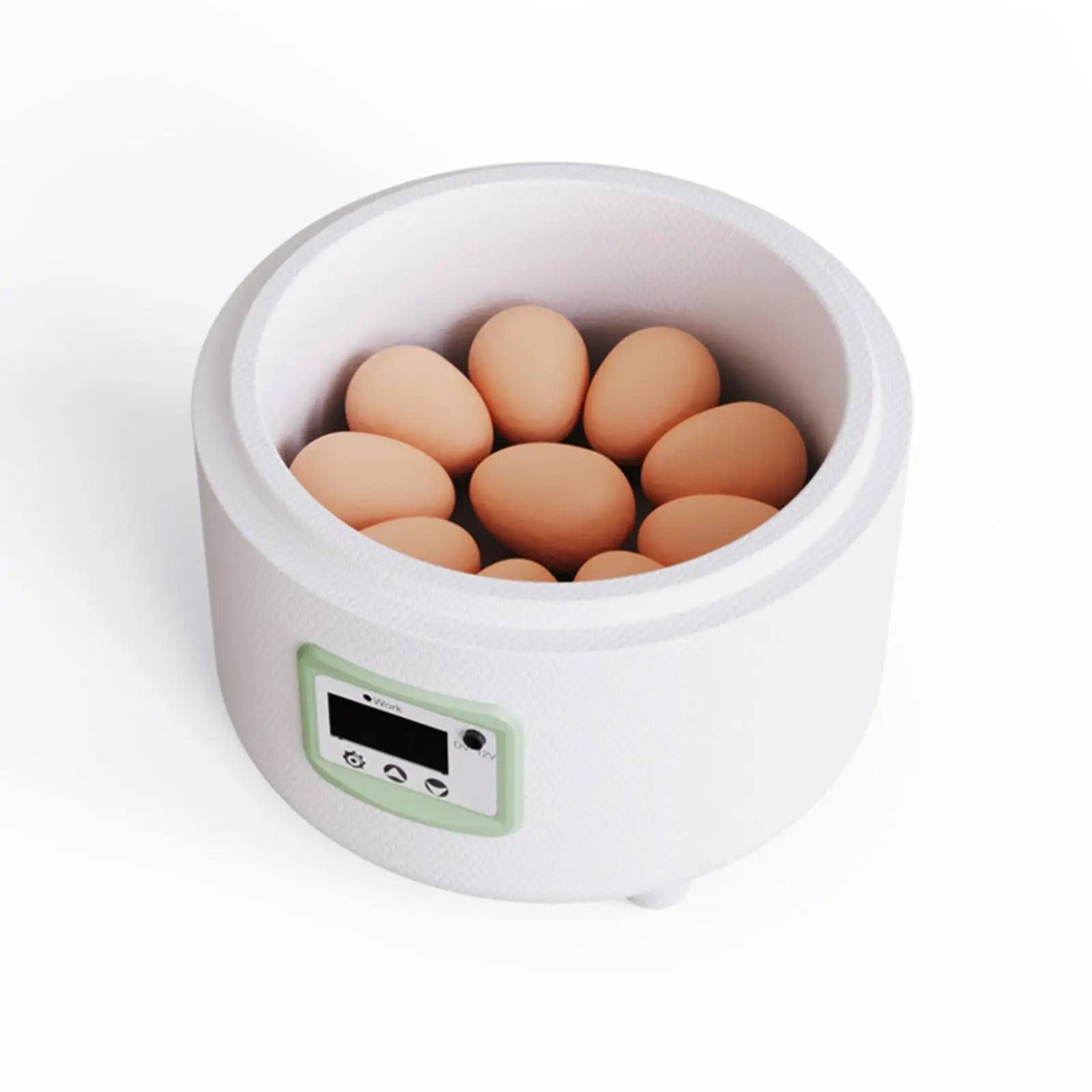 Mini Poultry Hatcher Dual Power Digital Automatic Egg Incubator for Hatching
