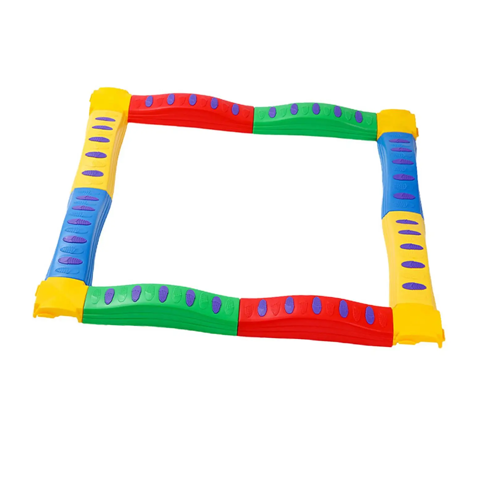Stepping Stones for Kids Multiple Obstacle Course Multi Ways to Balance Beams Colored Balance Block for Preschool Learning Toy