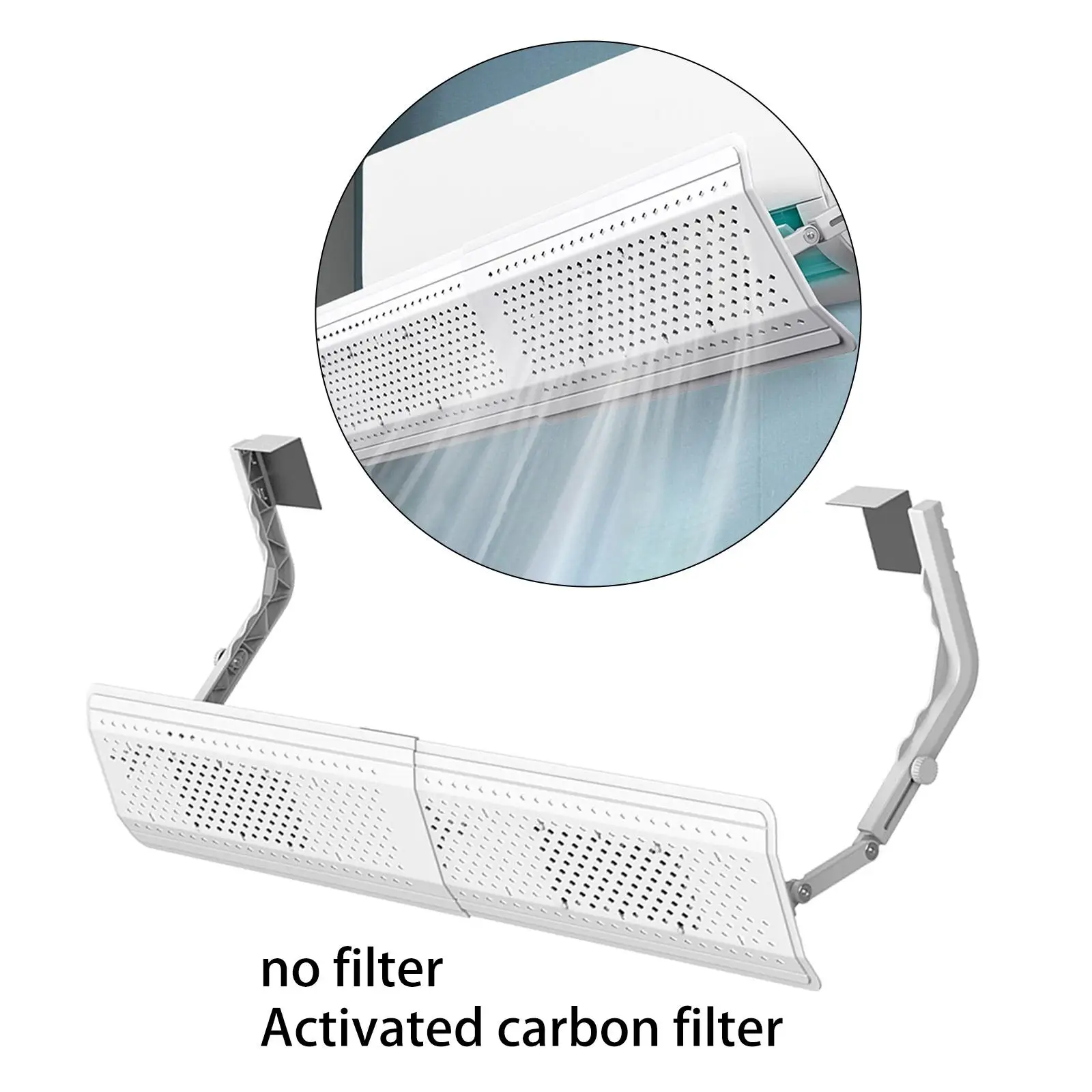 Air Conditioner Windshield Bedroom Adjustable Retractable Conditioning Universal Deflector Wind Flow Deflector