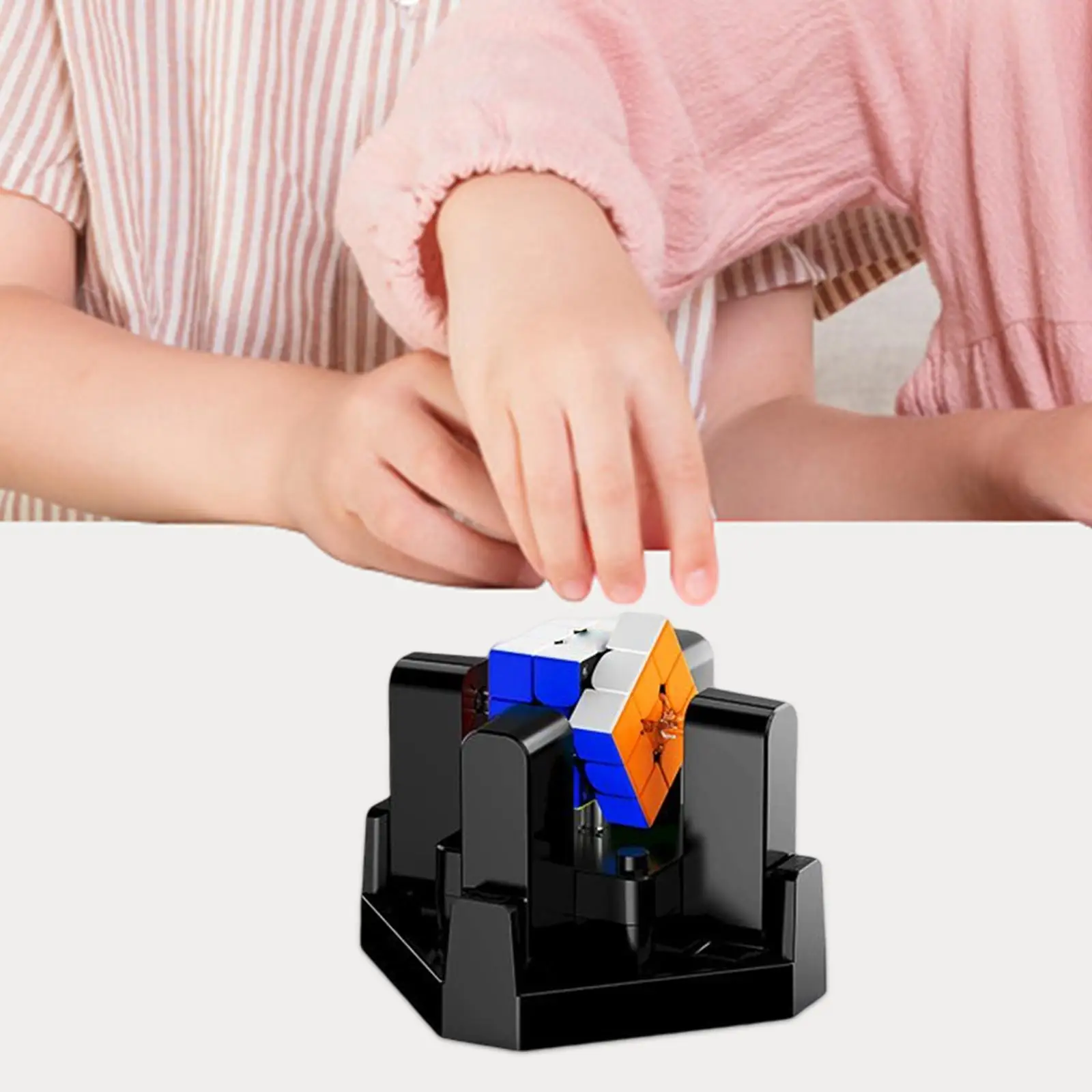 Automatic Puzzle Scrambler Bluetooth Connectivity User Friendly Design