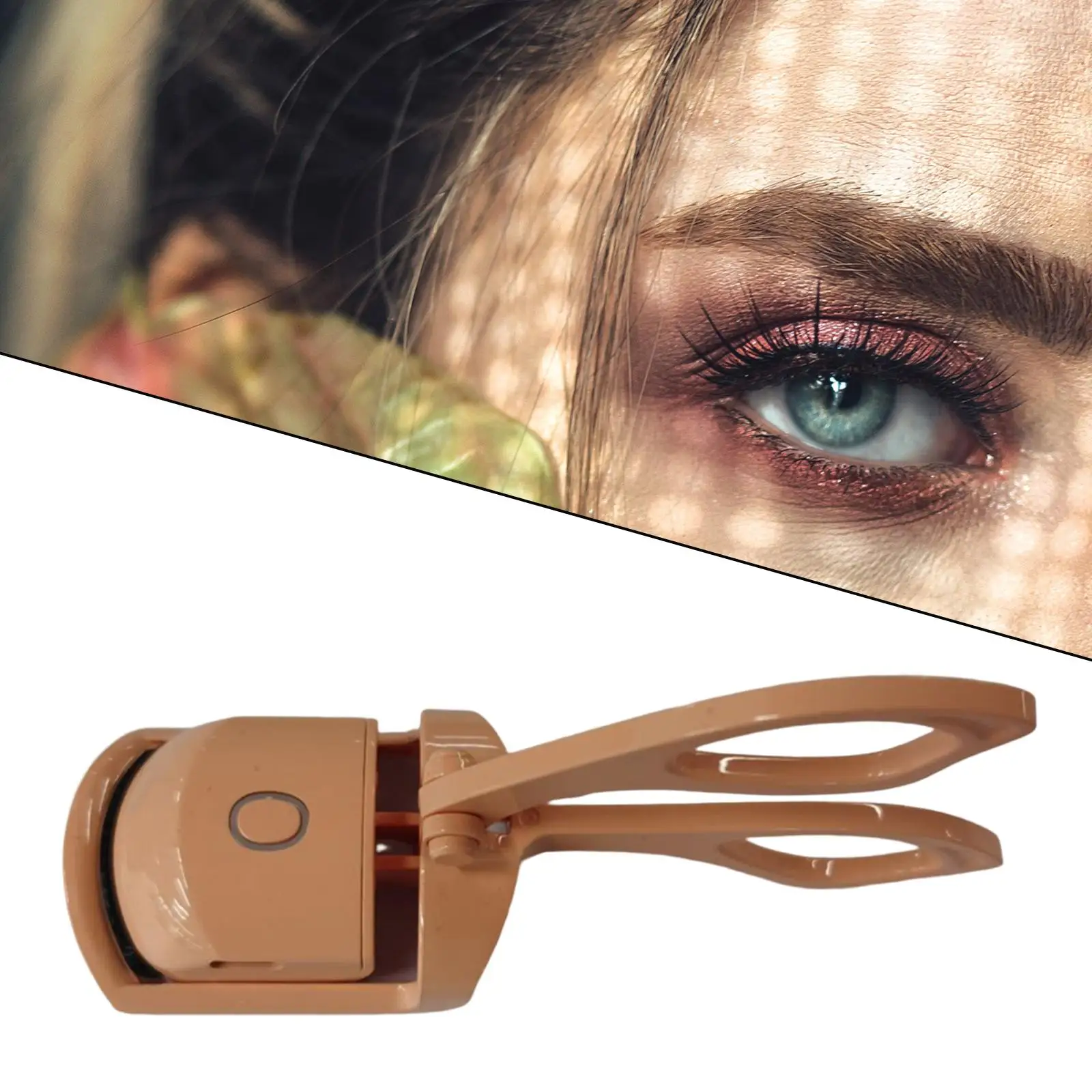 Heated Eyelash Curler USB Rechargeable Portable Anti Scalding Professional