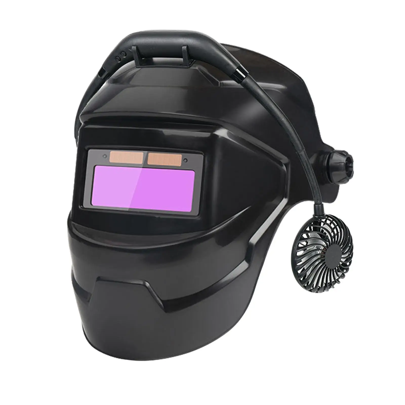 Welding Face Cover Hood Automatic Variable Light Accessory Heat Resistant Lightweight Overhead Protection for Welding Workers