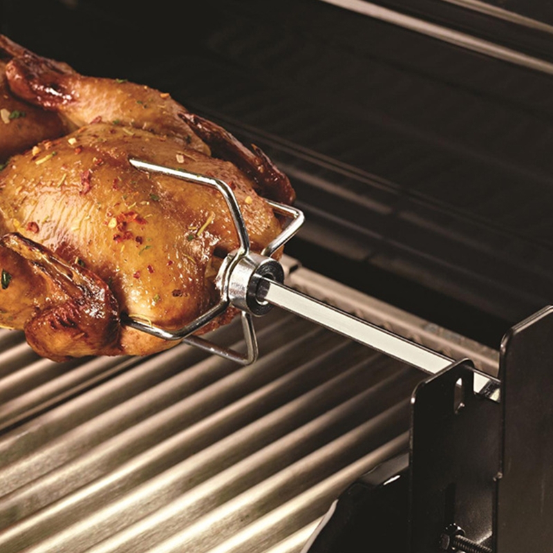 kit rotisserie automático grill rotisserie conjunto para