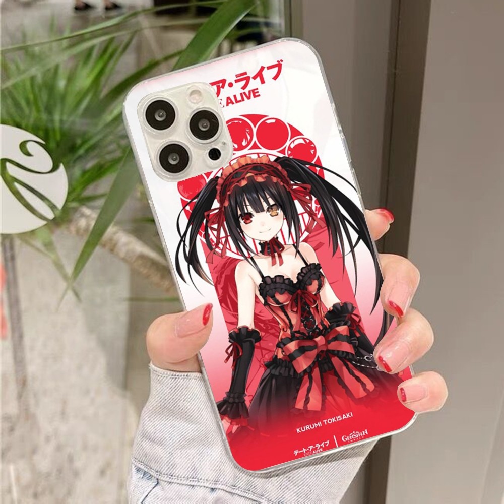 Чехол для телефона Date a Live для iPhone 15 14 13 12 Mini 11 Pro XS Max X  XR SE 6 7 8 Plus, мягкий силиконовый чехол | AliExpress