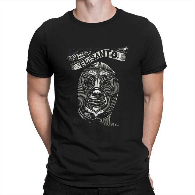 Deals Karani-Art Lucha Libre Short Sleeve T-shirt for Men