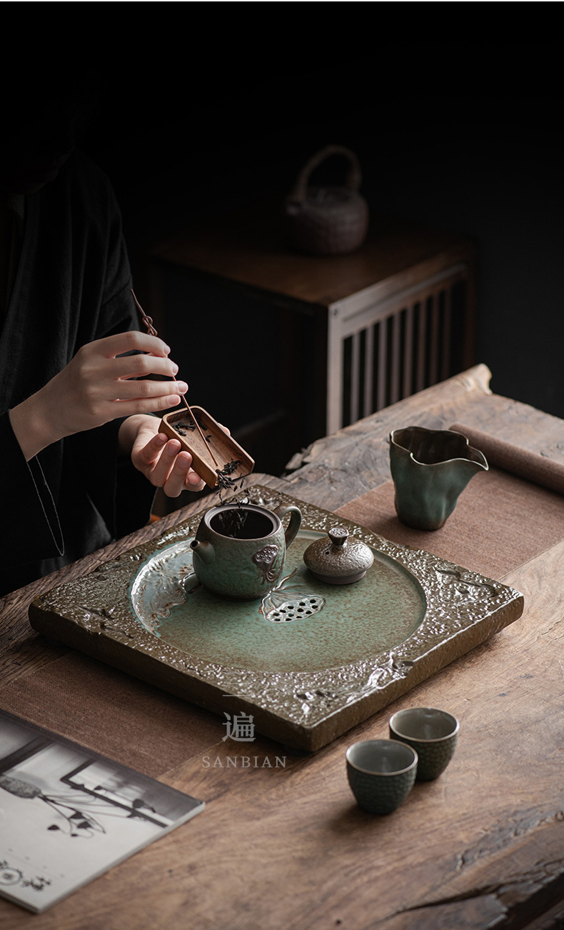 Kiln Baked Charm Of Lotus Tea Tray_12.jpg