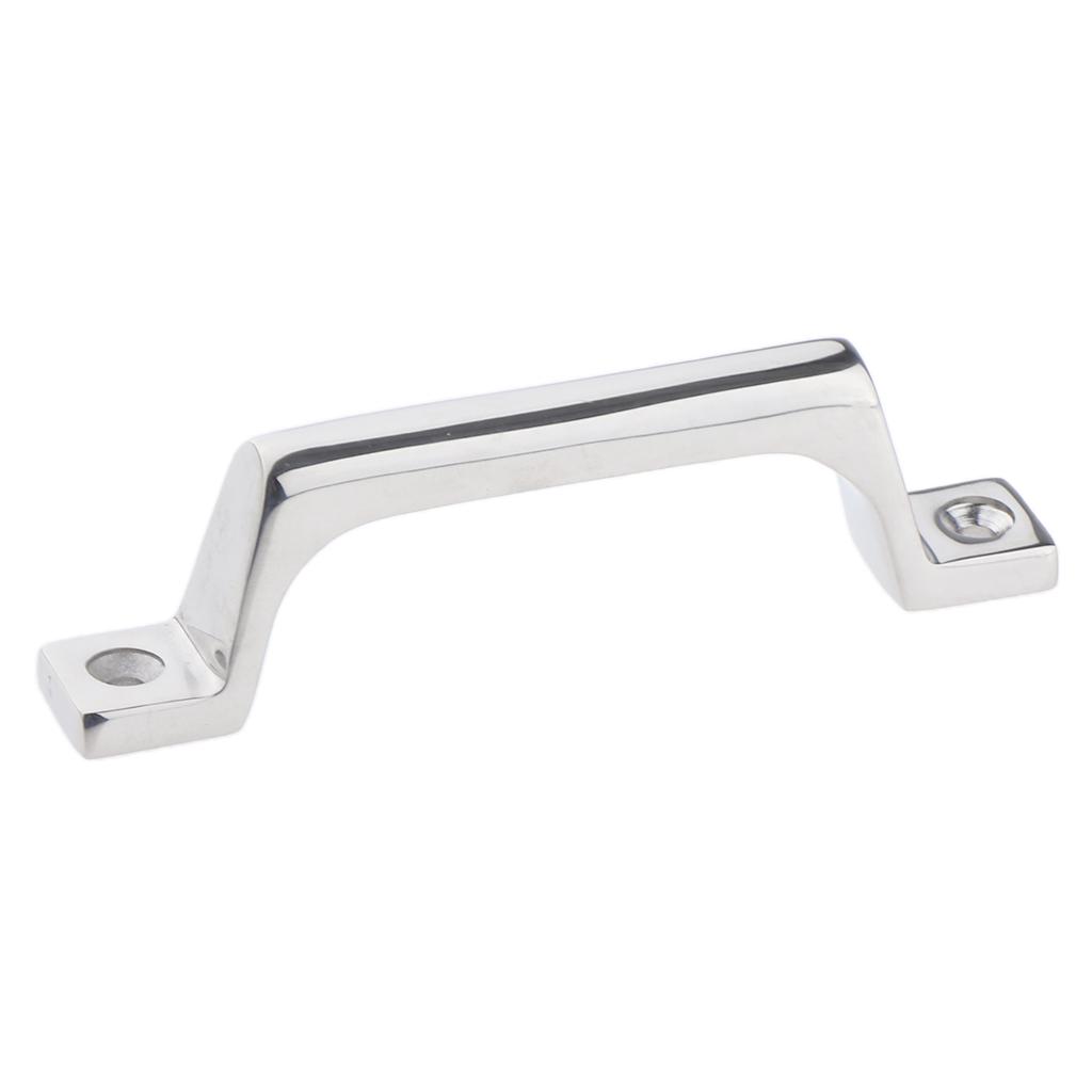 Marine Stainless Steel Boat Door Hatch Grab Handle Handrail Square .6