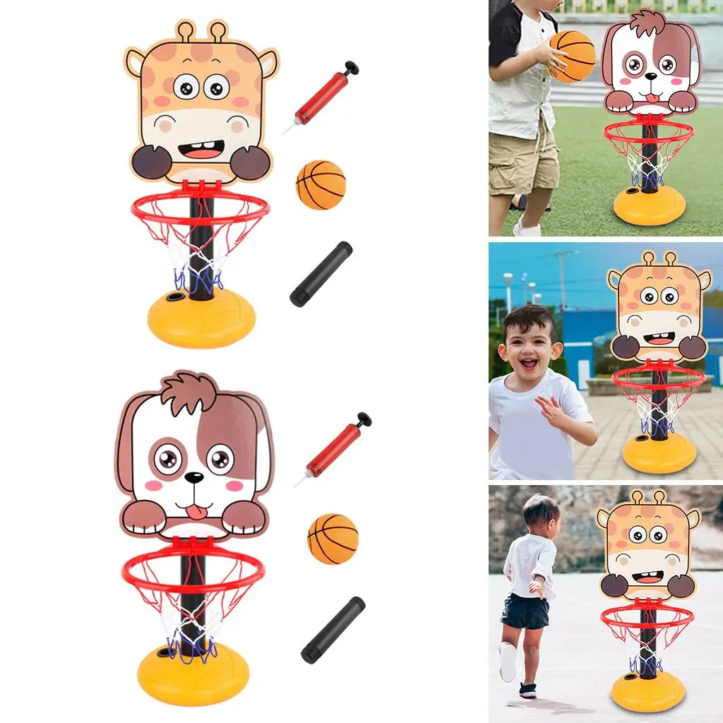 Portable Adjustable Height Basketball Hoops Outdoor Sports for Youth Kids