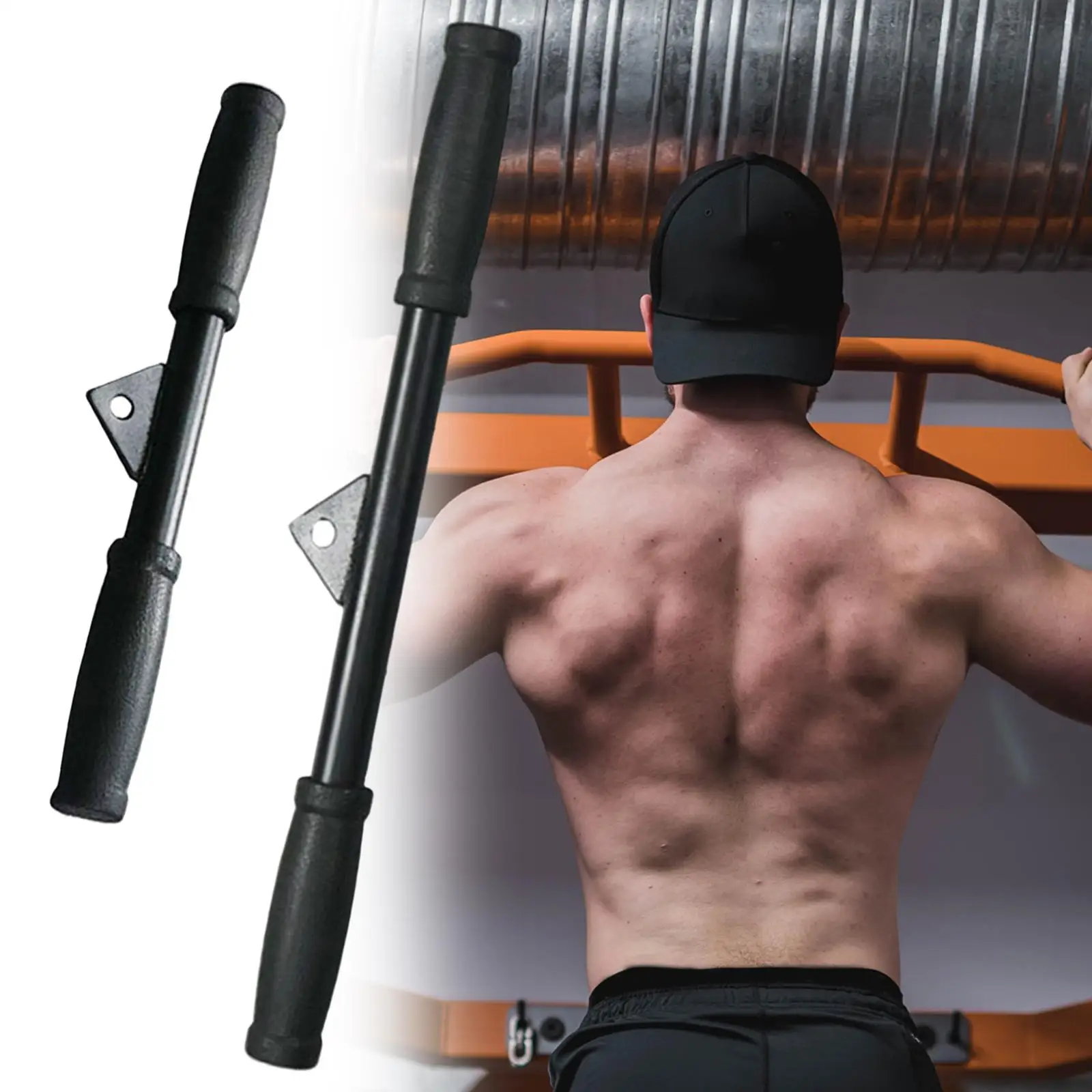 Home Gym Fitness Grips Lat Pull Down Grips Cable Handle T Bar Rowing Biceps Tricep Training Accessories