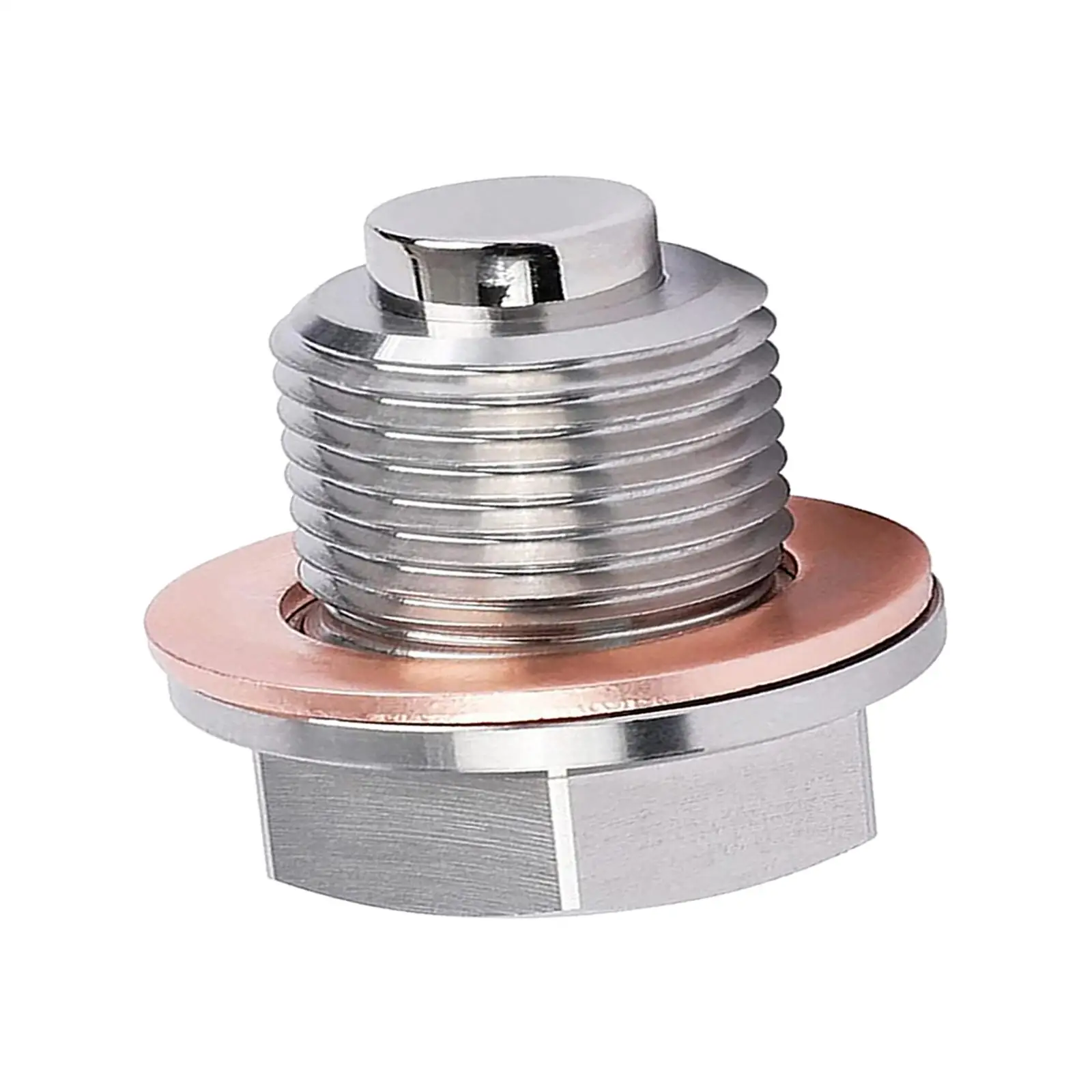 Oil Drain Plug Screw M20x1.5 Heavy Duty Stainless Steel Anti Leak Replacement Anti Vibration Neodymium Magnet Bolt for Car