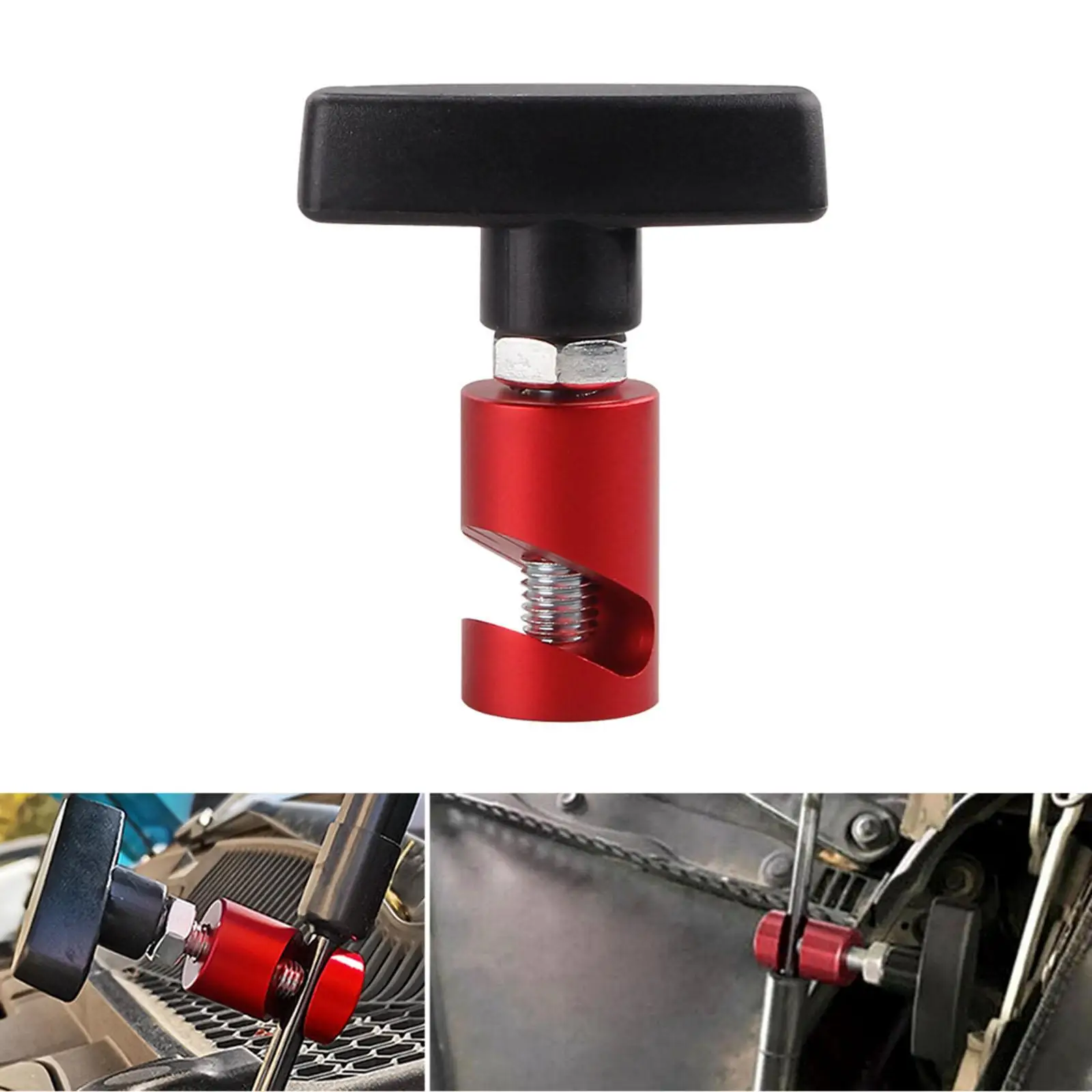 Lift Support Clamp for Car Shock Prop Strut Anti Slip Removable Lightweight Hood Lifting Rod for Vehicle Truck Necessary Tool