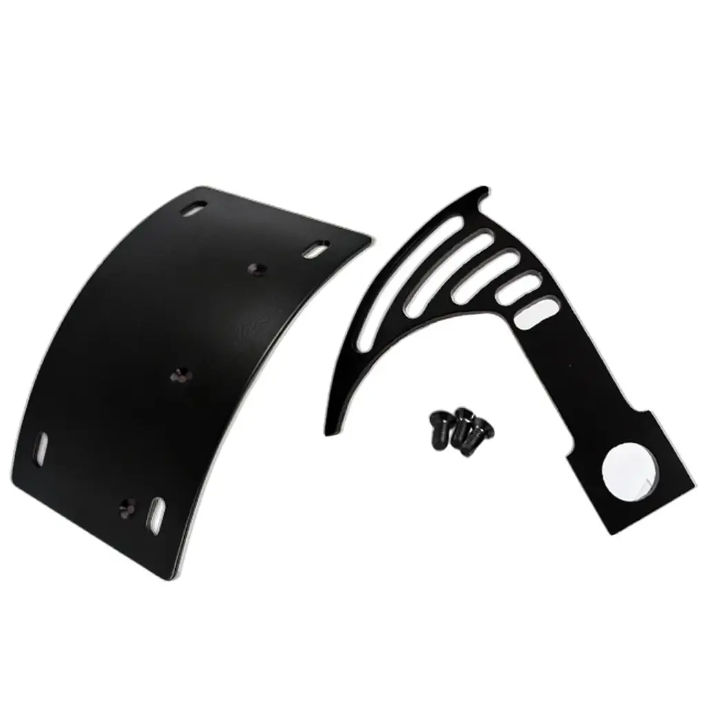 Universal Motorcycle Black Plate Holder  Bracket