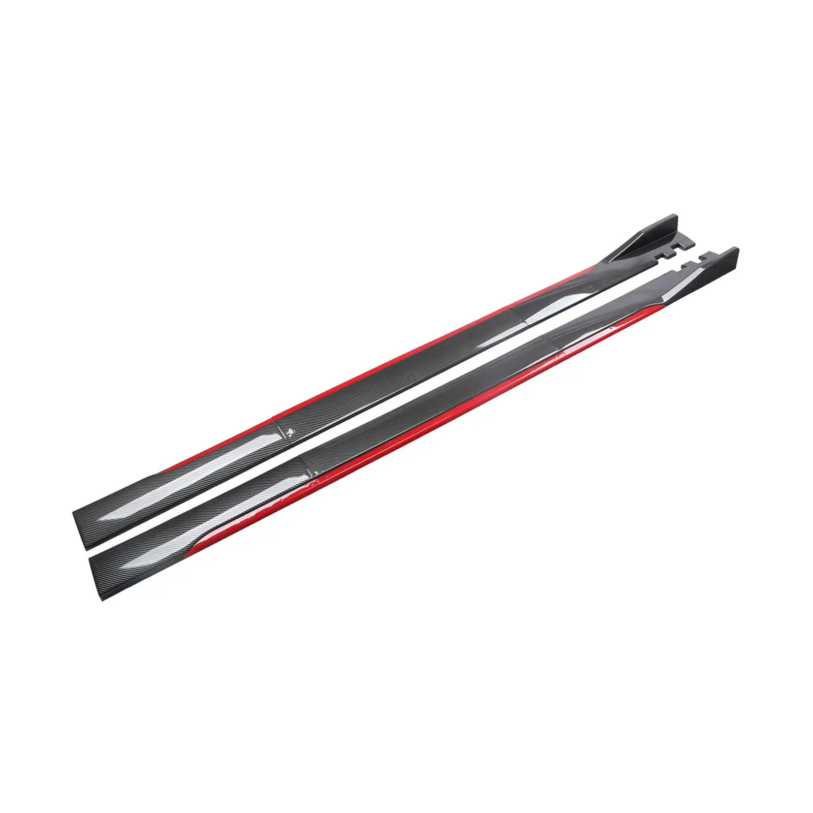 Car Side Skirts Extension splitters Body Replaces Durable