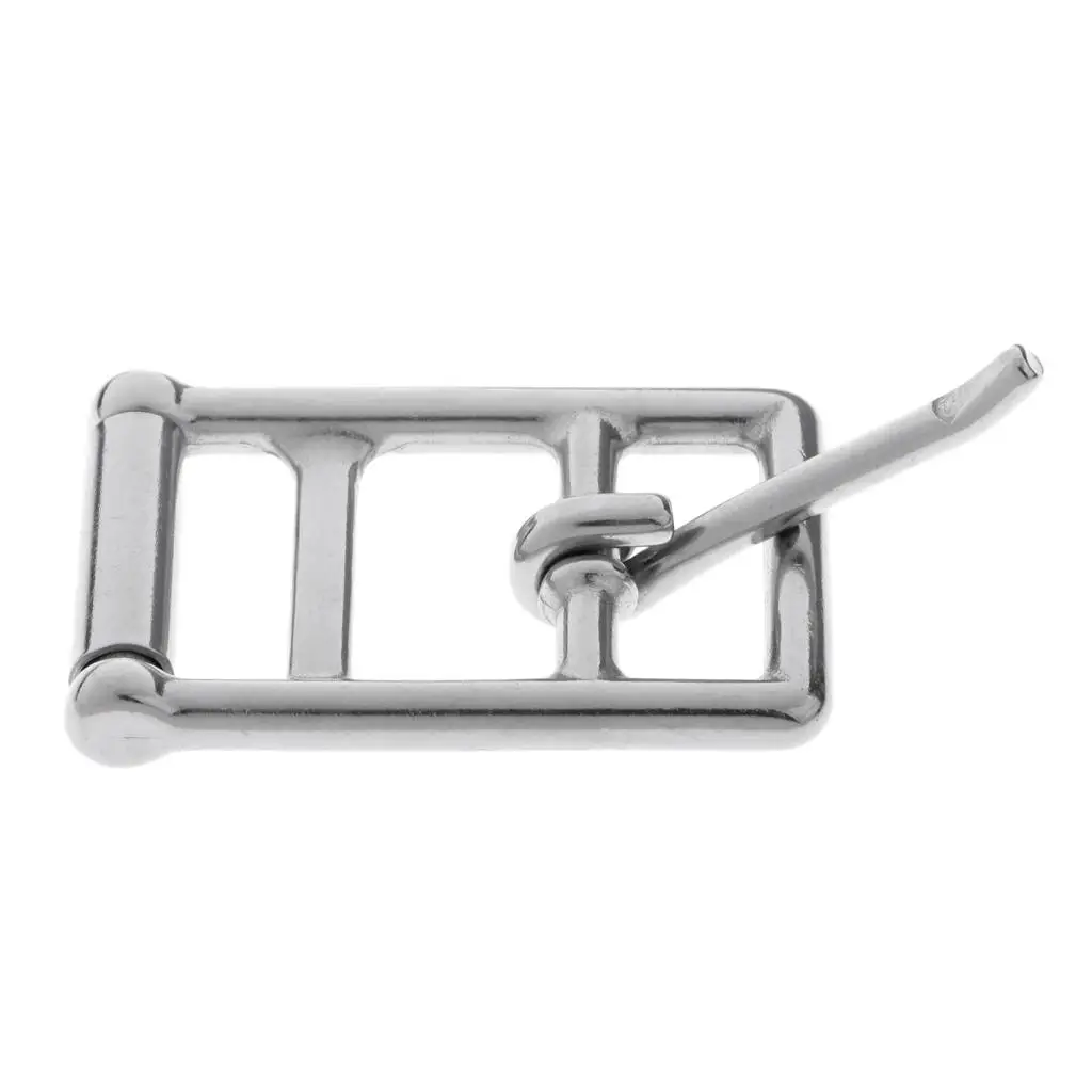 2X Noseband Saddle Buckle Clip Riding Stainless Steel