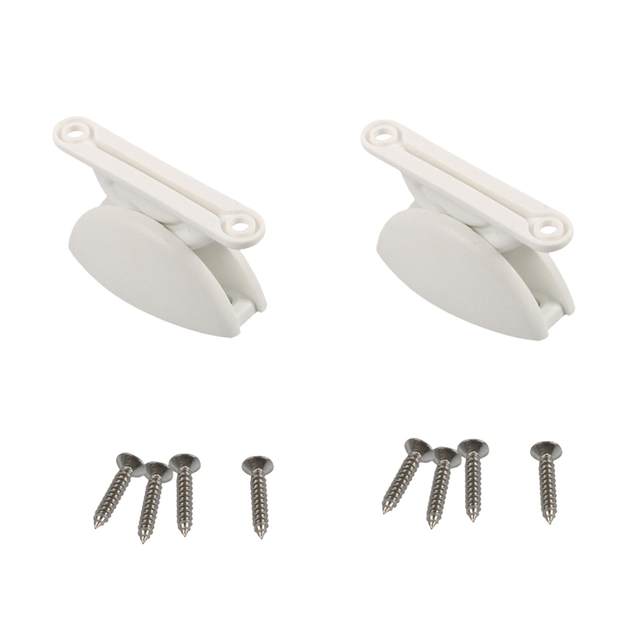 2x RV Door Retainer Kit Nylon Semicircle Shape for Motorhome RV Trailer