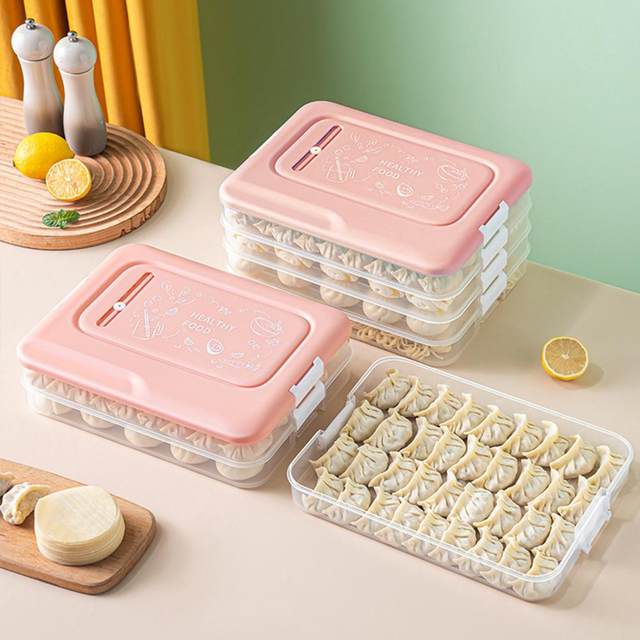 Refrigerator Bacon Crisper Airtight Dumpling Box Food Grade Timer Bacon  Container Airtight for Refrigerator for Organized - AliExpress