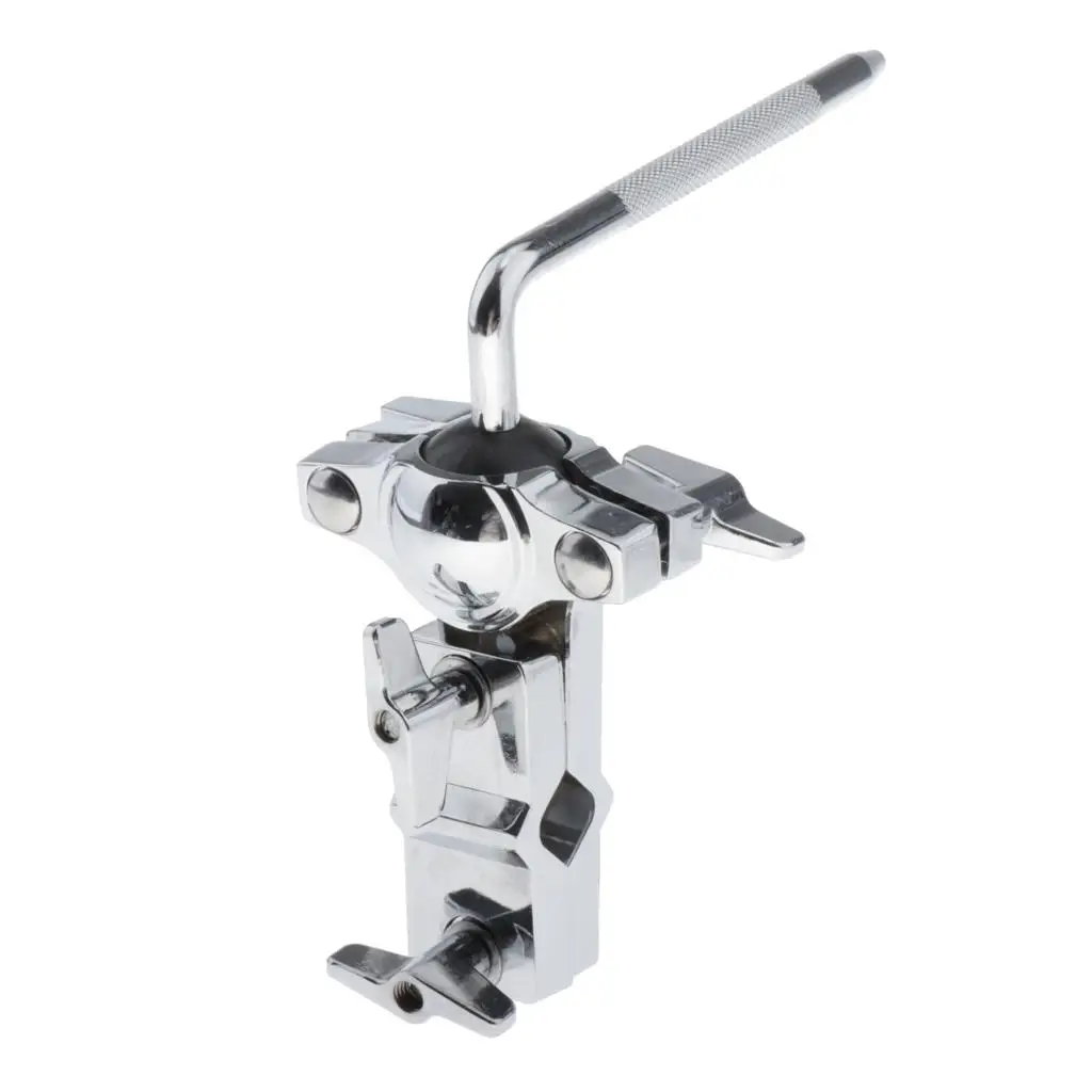 Multi-function Drum L-Rod Clamp Stand Bracket Percussion Accessory