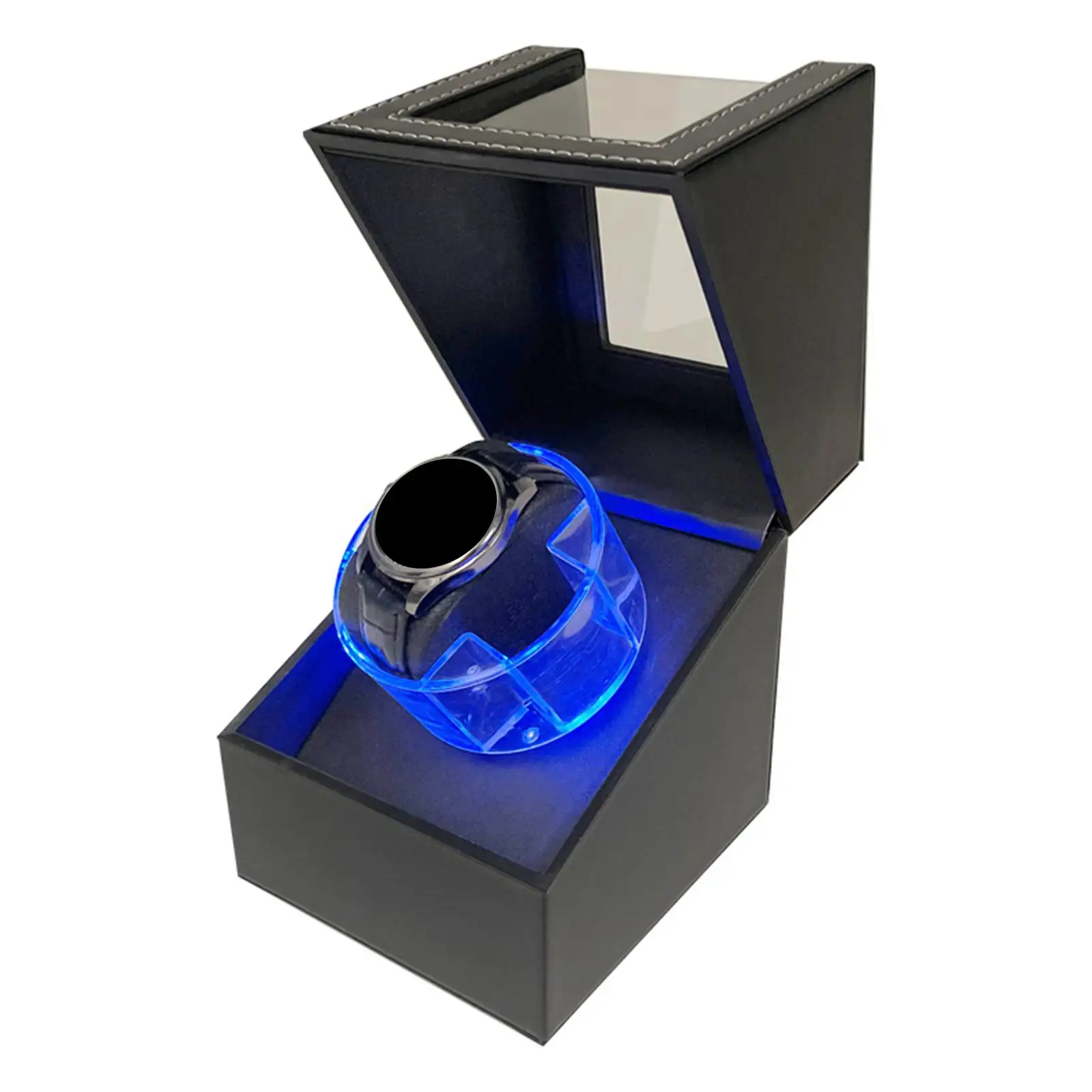 Watch Winder with Quiet Motor USB Powered Watch Case for Men`s Watches