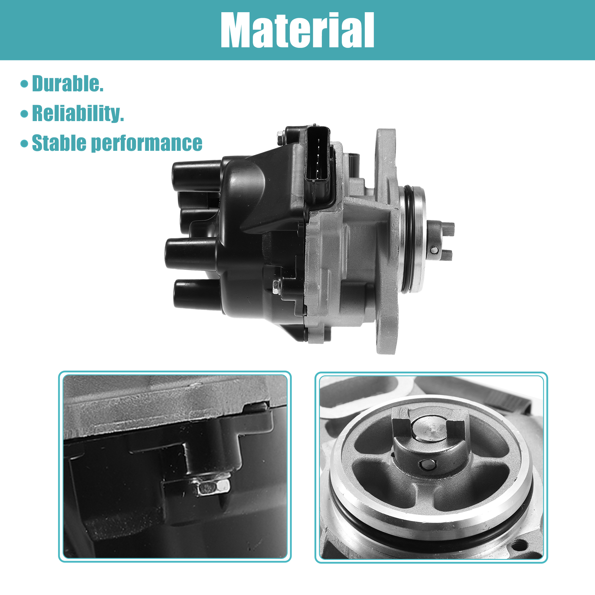 Uxcell Ersatz zünd verteiler für Nissan Sentra 2006-2010 für Nissan 200sx 2006-2010 222100-0m300 mit Kappe und Rotor – Detail 5
