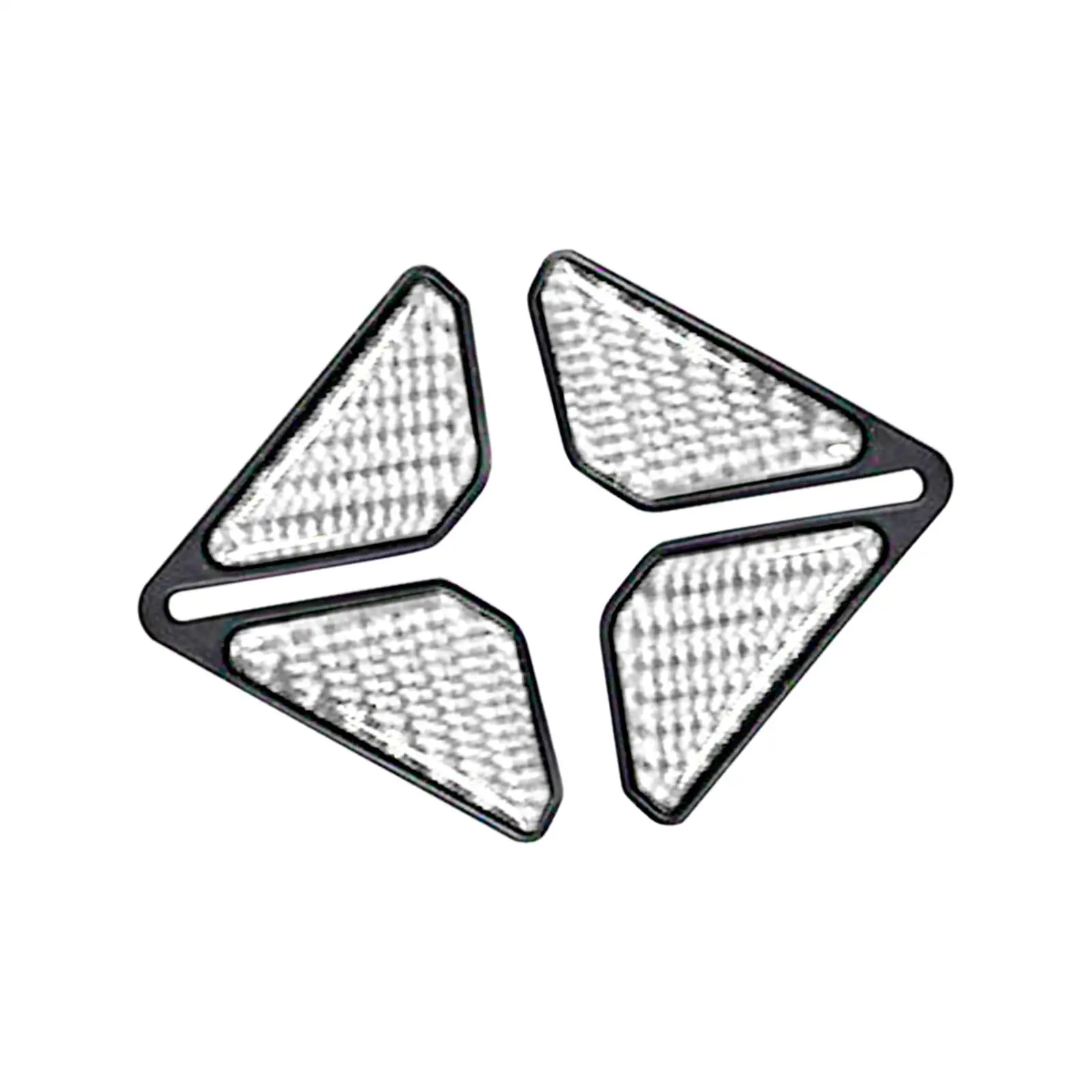 2Pcs Car Door Corner Cover Collision Guard Anti Scratch Protector Decorative