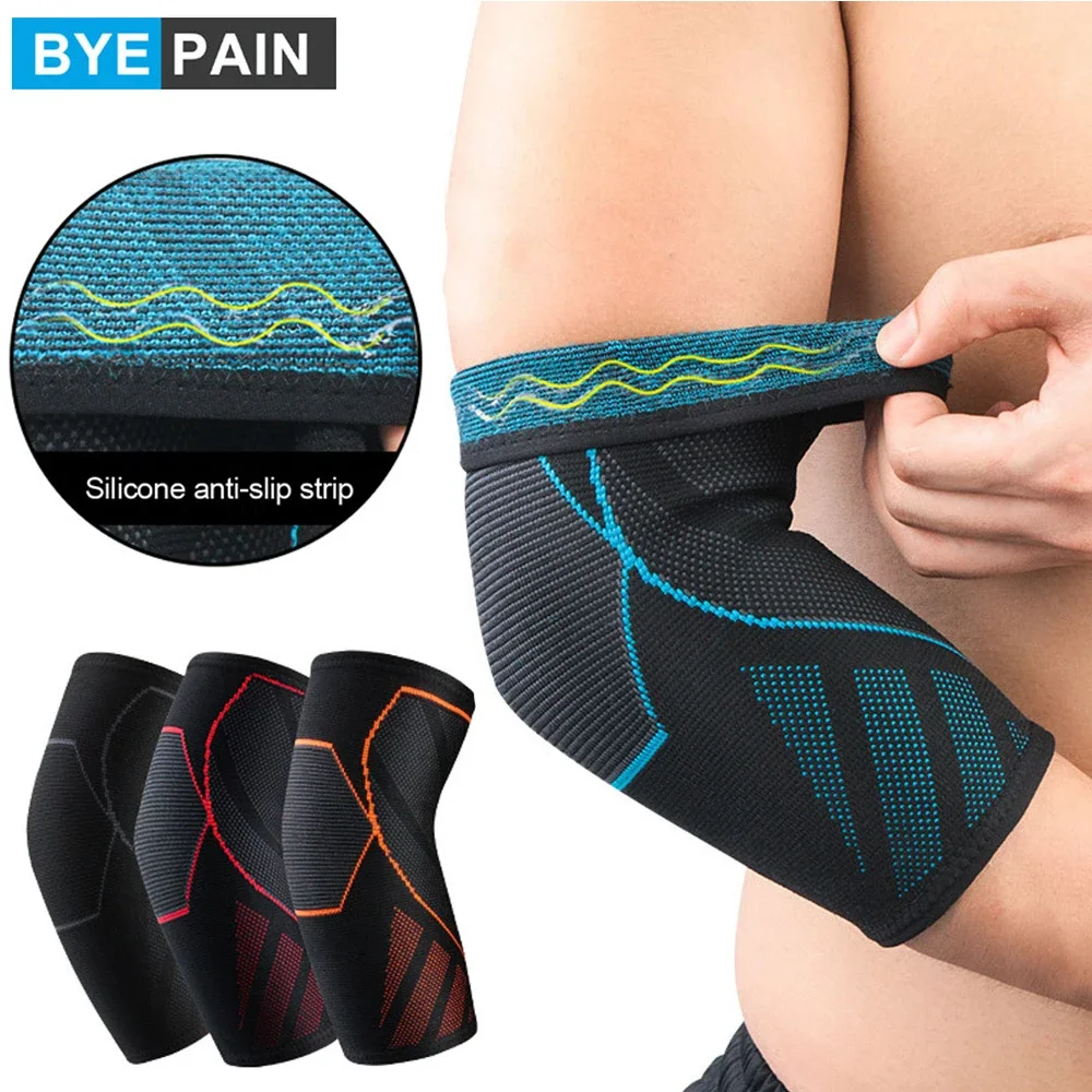 Best of 1Pcs BYEPAIN Elbow Brace Sleeve Elbow Pad Arm Elbow Breathable Protection Workout Outdoor Sports Joint Compression Pad Support Reviews & Tips