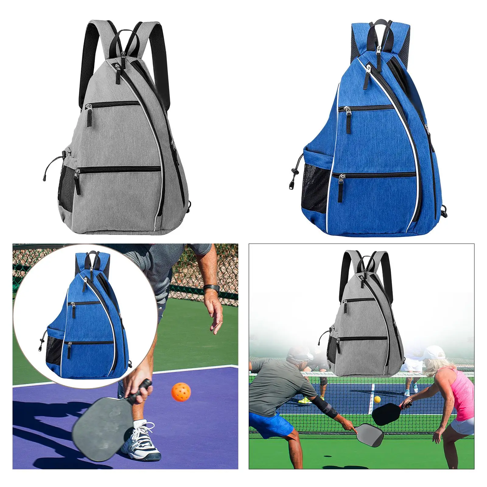 Pickleball Backpack Waterproof Badminton Travel Bag Durable Tennis Badminton Squash Rackets Racquet Holder for Men Women Gifts
