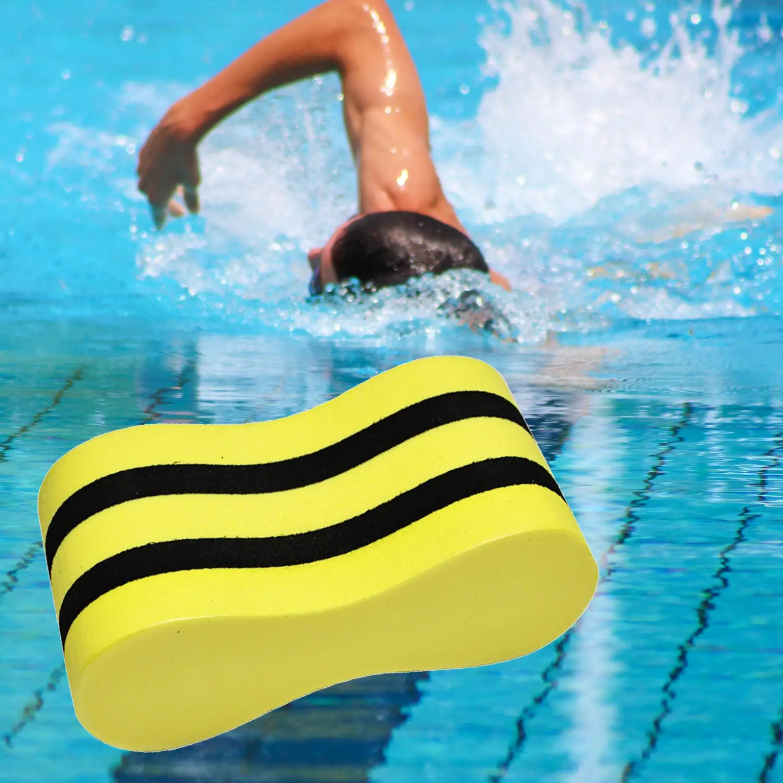 EVA Foam Pull Buoy Float Buoyancy Swim Training Floating Legs and Hips Support