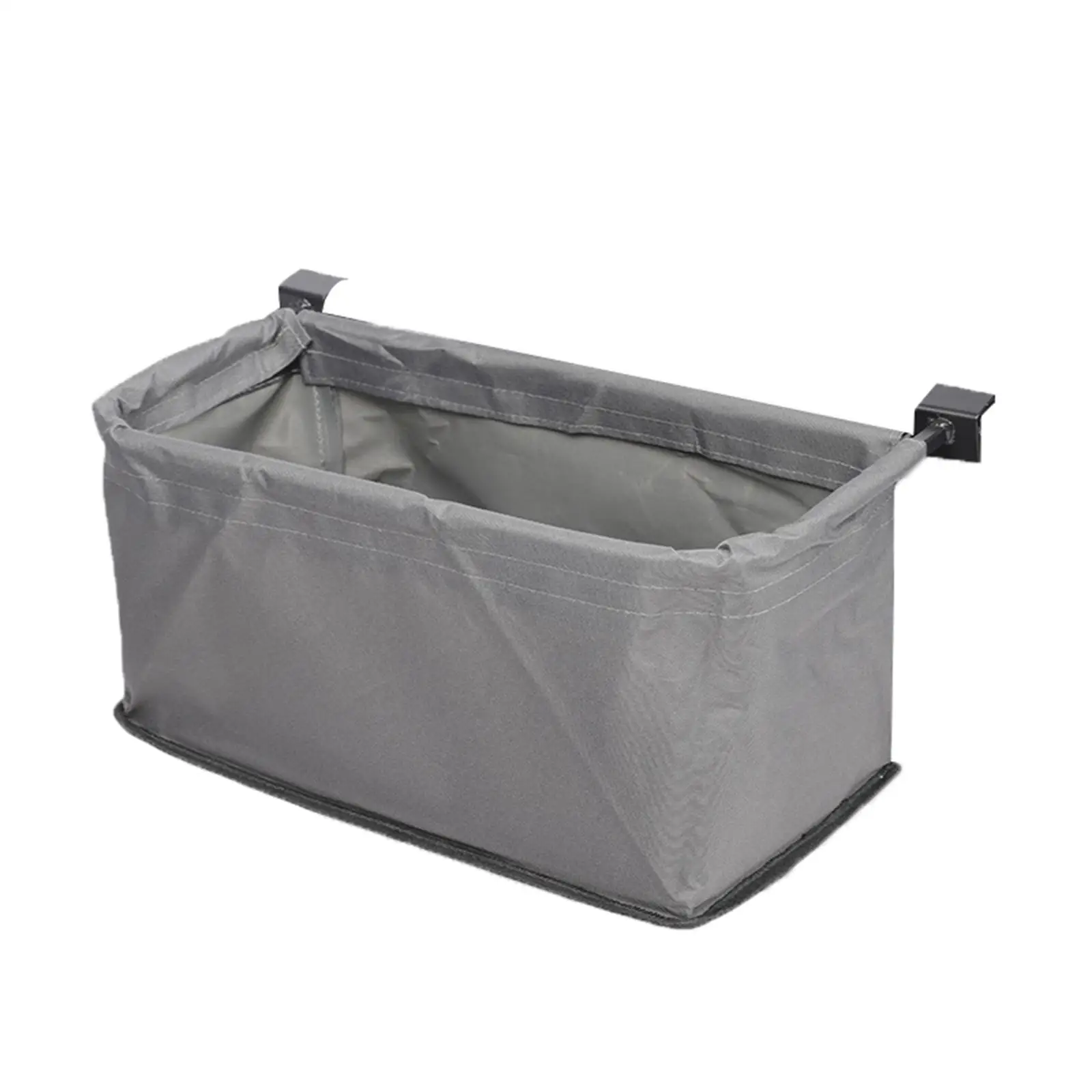 Utility Folding Cart Tail Bag Hand Push Pull Cart Basket Oxford Cloth Trolley Accessories for Garden Picnic