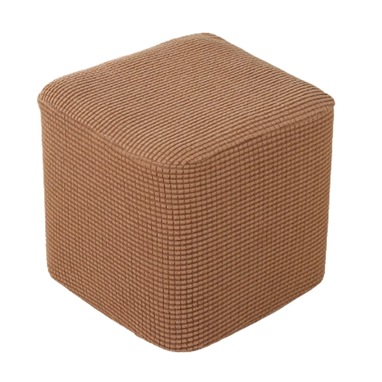 Pouf Covers Protective Polyester Cover with Elastic Furniture 