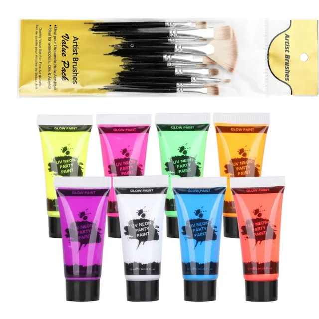 Body Paint Bulk Body Painting Water Based Kids Flash Tattoo Football Makeup  Dress Beauty Face Eye Paint Palette With Brush Kit Beauty Tools 230703 From  Nian06, $10.79