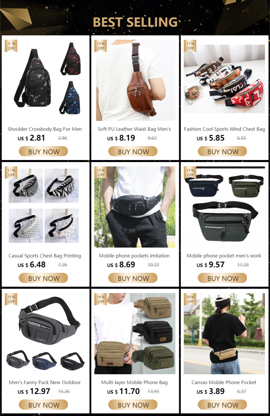 Shoulder Crossbody Bag For Men Short Travel Messenger Chest Bag Light Outdoor Sport Recreation Lovers Single Shoulder Bag