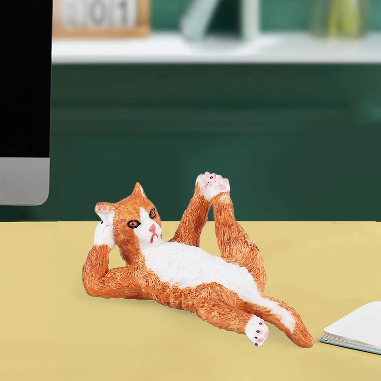 High Simulation Miniature Cat Figure for Kids Children for Birthday Gift