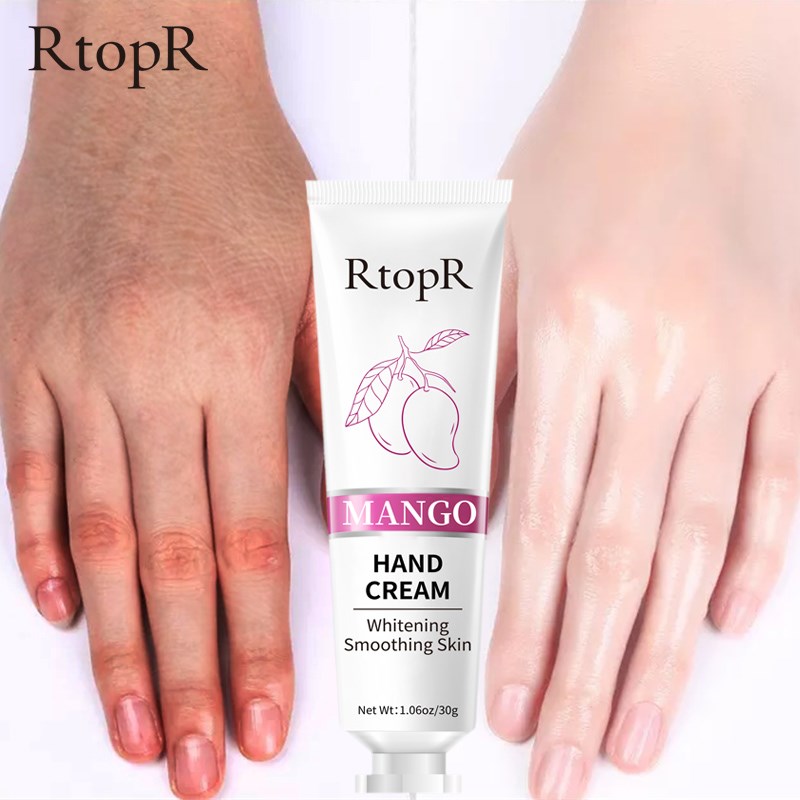 Best of RtopR World Premiere Mango Bright Moisturizing Liquid High Quality Skin Hand Whitening Face Care Anti-aging Serum Hand Cream Reviews & Tips