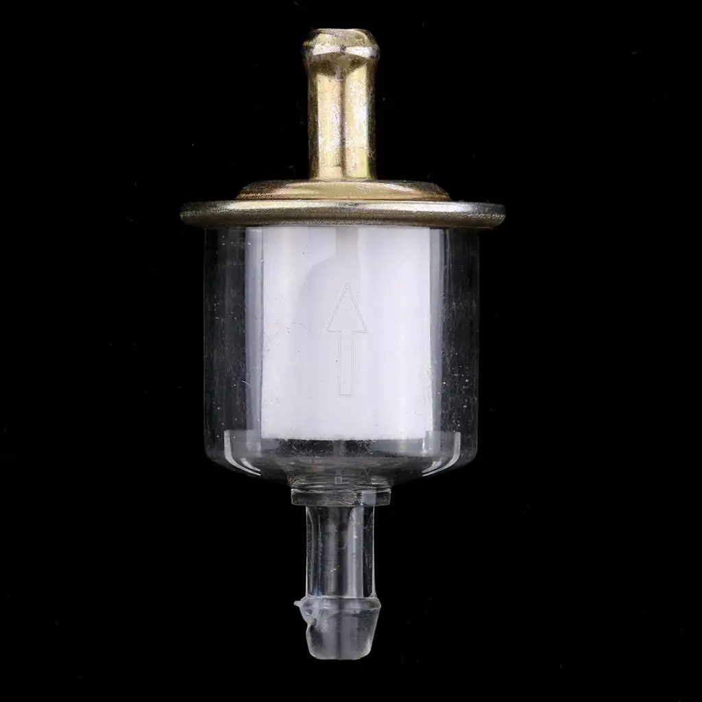 10 Pcs Efficient Fuel Gas Petrol Filter Engine /4``and 5/16`` Lines