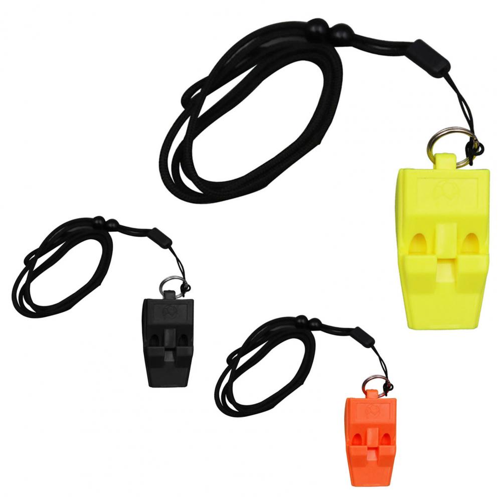 Compact colorful referee whistle with high decibel sound for football and basketball