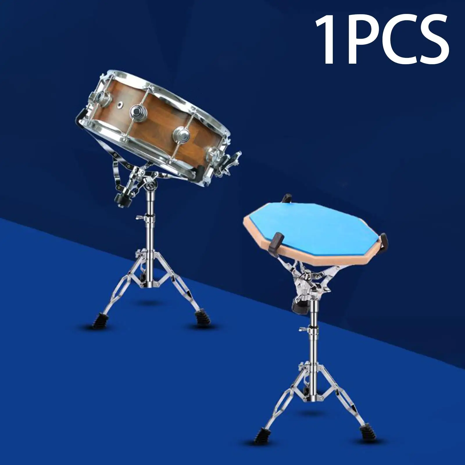 Snare Drum Stand Drum Sticks Holder Hardware Double Braced Instrument Holder for