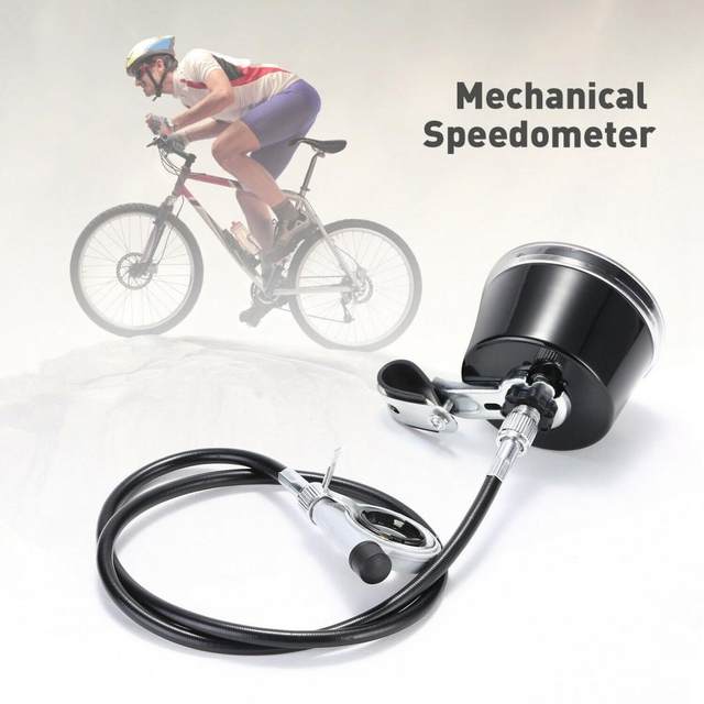 ヴィンテージスタイルの自転車スピードメーター,アナログ走行