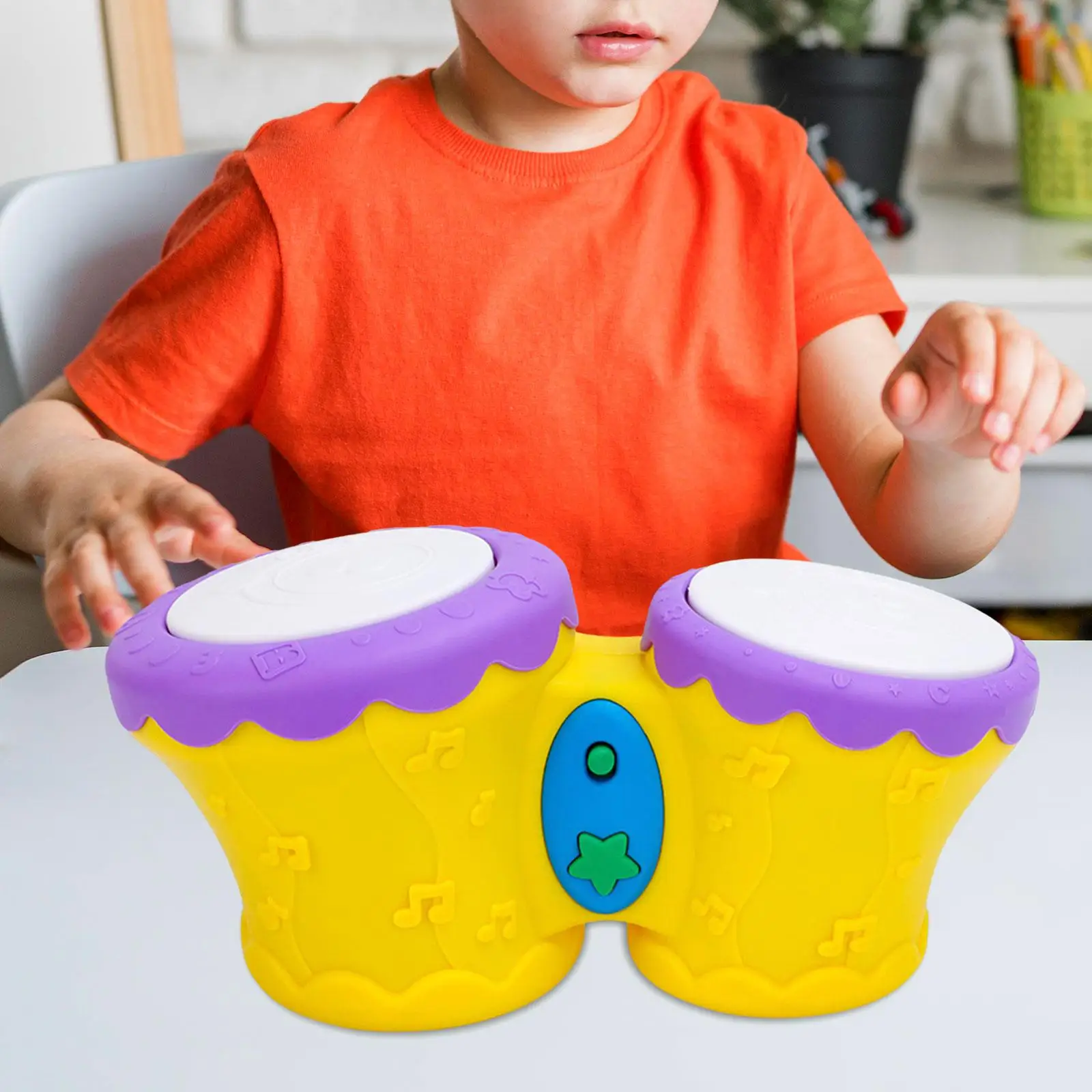 Kids` Musical Instrument Electric Drum for Nursery Birthday