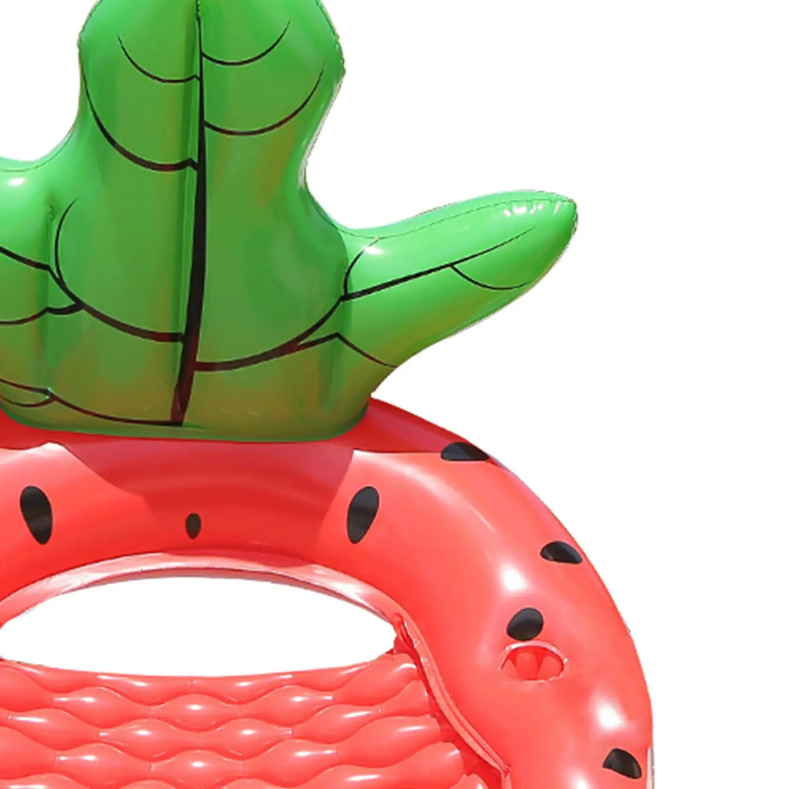 Watermelon Inflatable Pool Float Water Hammock Float Inflatable Pool Lounge Chair Float with Handles for Outdoor Pool Party