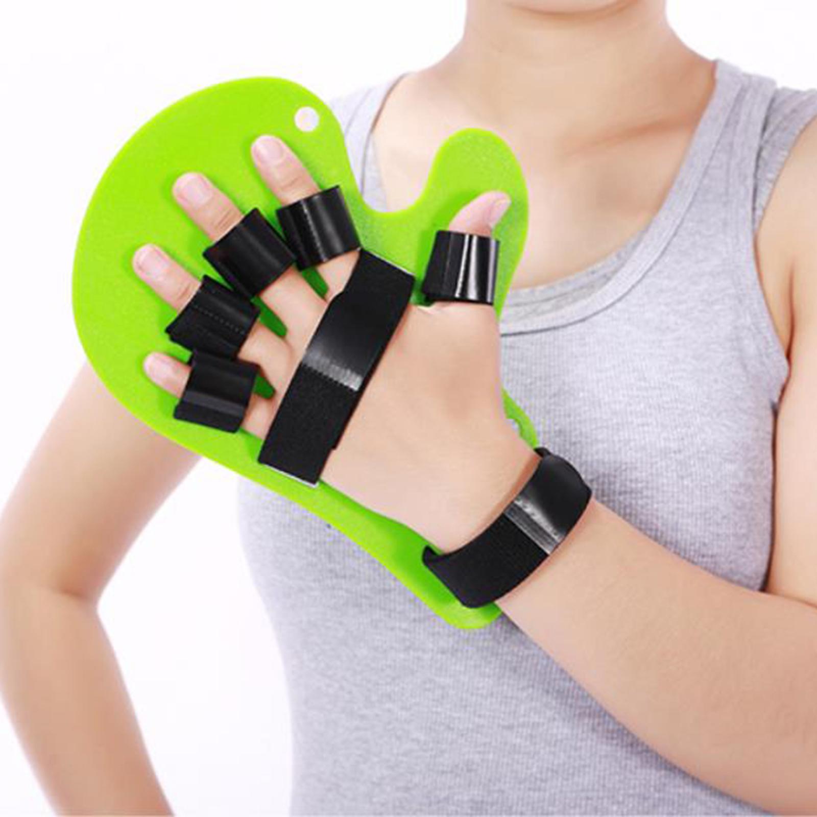 Finger Points Fingerboard Recovery Gloves Extended Training Device Support for Stroke Patients Hemiplegia Fits Left Right Hands