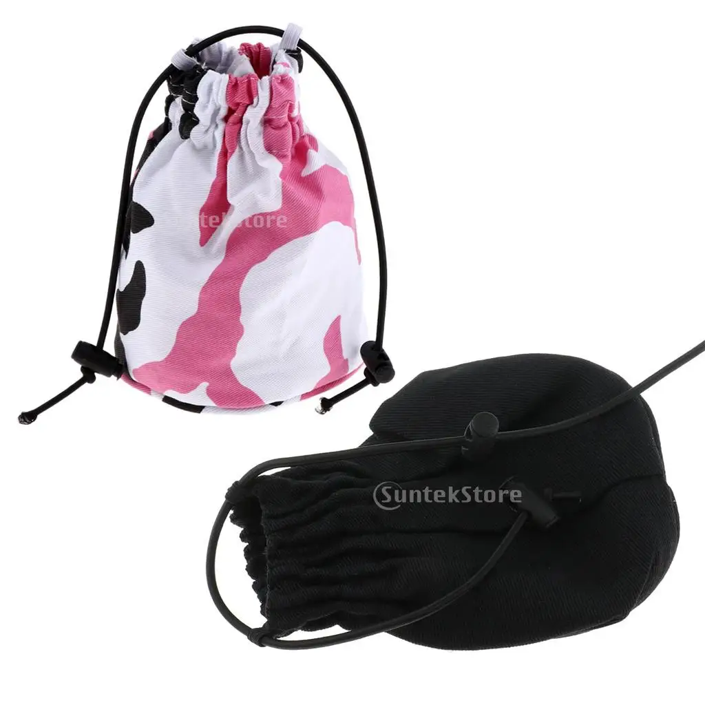 2pcs Salon Travel Canvas Universal Hair Dryer Sock Diffuser Blower 