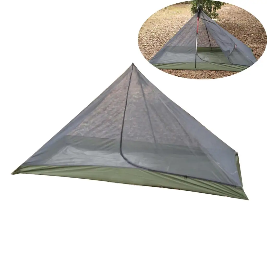 Portable Nylon -Light Rodless Inner Tent Mesh for Camping Fishing