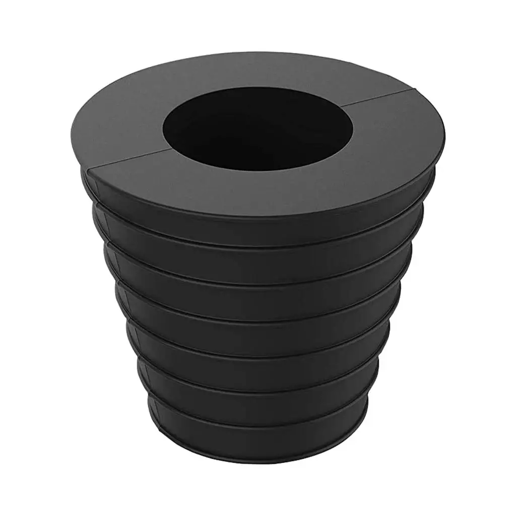 Umbrella Cone Wedge, Parasol Base Stand, Patio Table Hole Rings Plug for Patio Table Hole Opening Stand Black
