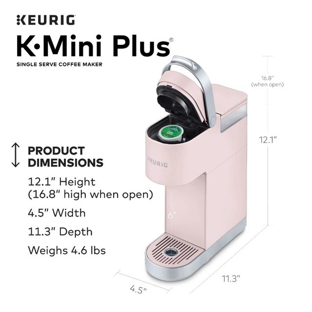 Keurig K-Mini Single Serve K-Cup Pod Coffee Maker, Dusty Rose - AliExpress