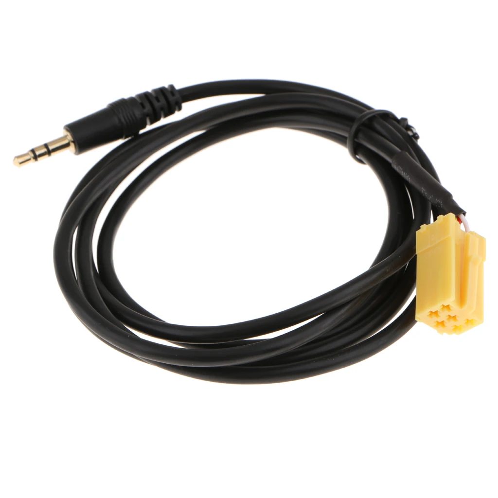 3.5mm Jack Car Aux-In Adaptor Cable for Fiat Grande Punto 159