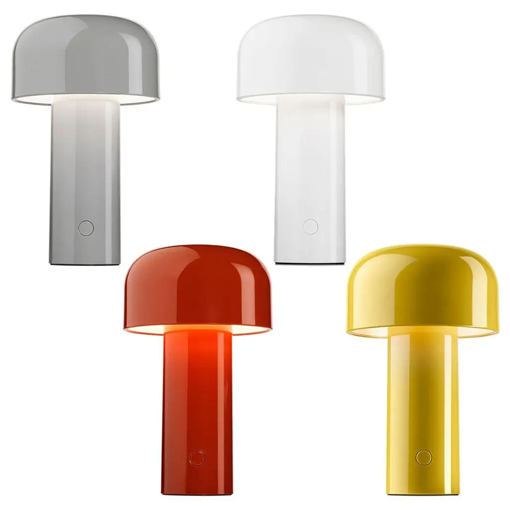  Mushroom Table Lamp Creative Nordic 1800 mAh Nightlight for Bedside