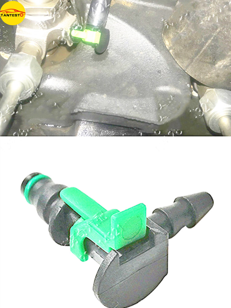 Tantesto 20 Stück Zwei-Wege-L-Form Crin Injektor Reparatur Öl rücklauf verbindung für Jiangling Ford neue All-Shuntu Ruiou V348 – Detail 1