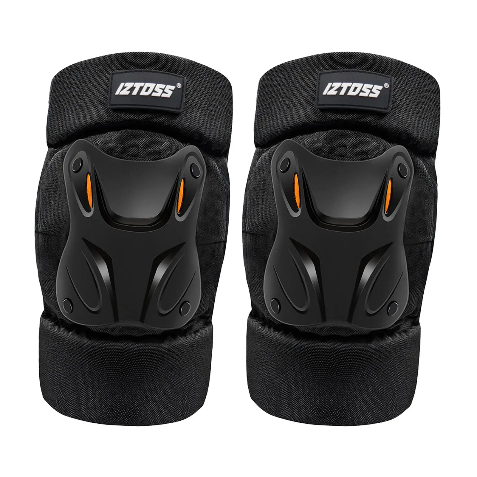 2x Motocross Knee Guard Protector Elbow Pads Breathable Motorcycle Knee Pad for Mountain Biking Balance Bike Scooter Riding