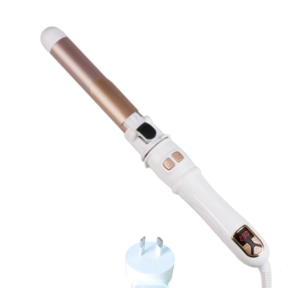 Title 3, 110-240v Full Automatic Curling Iron Rotating C...