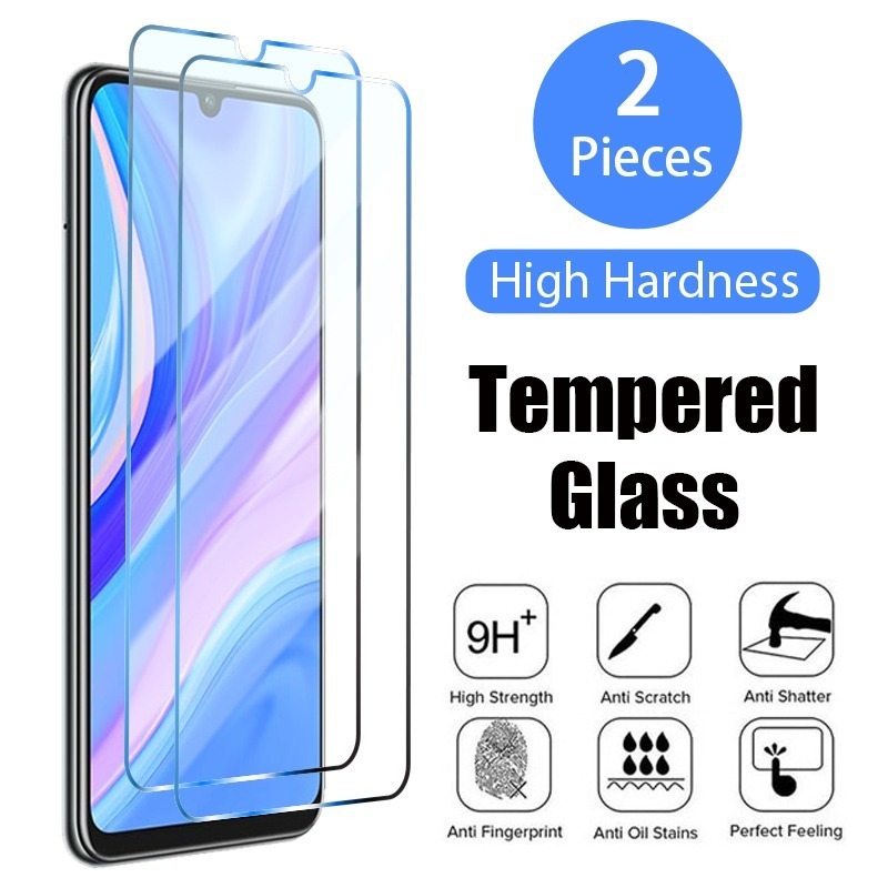 2Pcs Gehärtetem Glas Für Huawei P30 P40 P20 Lite P20 Pro P50 Screen Protector Für Huawei Y6p Y8p Y6 y7 Y9 P Smart Z P Smart – Detail 1